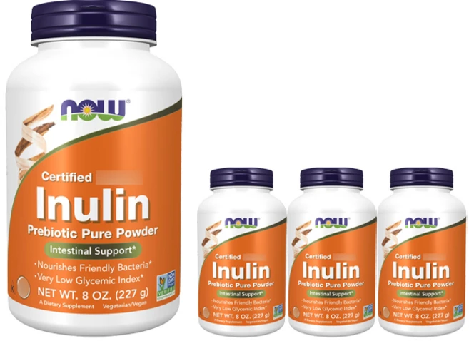 나우푸드 이눌린 퓨어 파우더, 227g, 4개 - 쿠팡