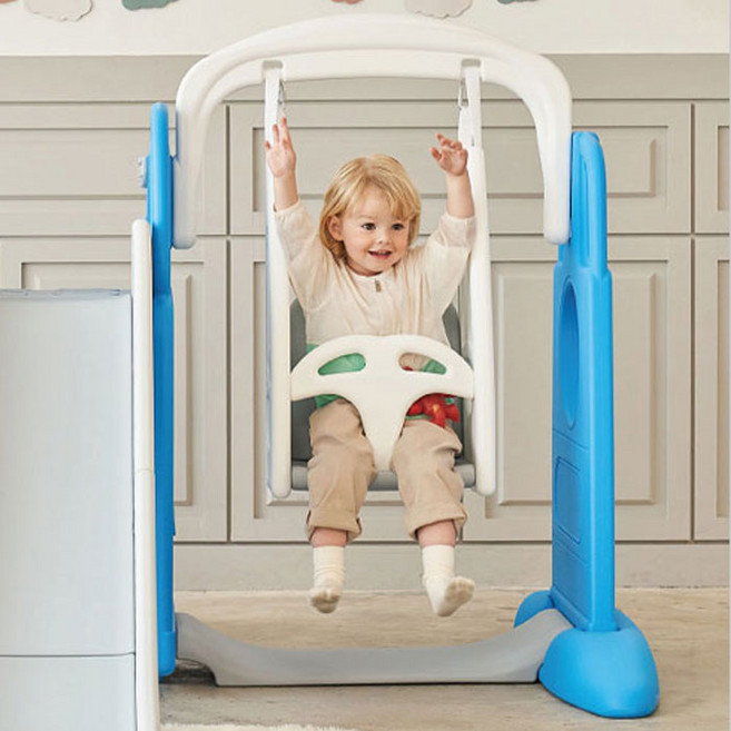 야야 NEW 타요버스미끄럼틀 그네옵션 리뉴얼제품 (*미끄럼틀 별도구매), 1개