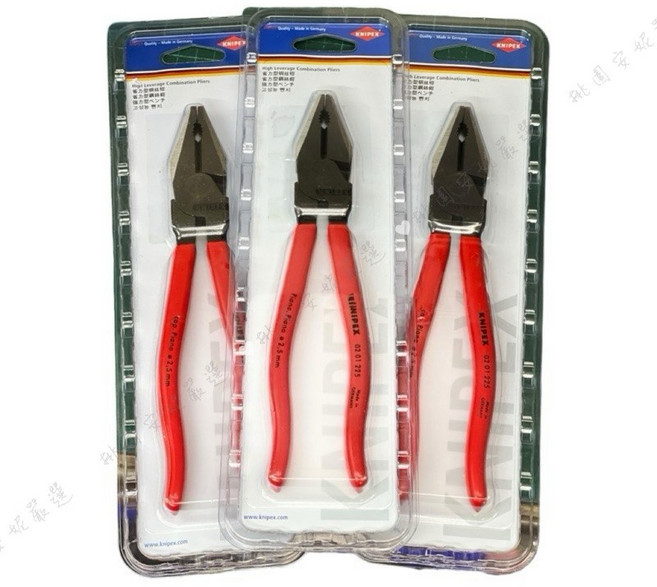 KNIPEX K牌 鋼絲鉗 8//9/, 1個
