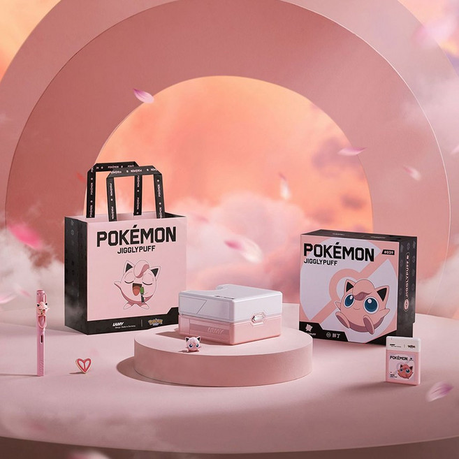 LAMY x 포켓몬스터 콜라보 에디션 라미 사파리 만년필 선물세트 이상해씨 파이리 꼬부기 푸린 EF