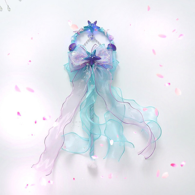 女童夏季 美人魚 公主禮服