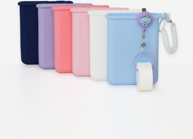 너스키니 다기능 실리콘 널스포켓 간호사 주머니 파우치 필통 간호사용품 널스포켓