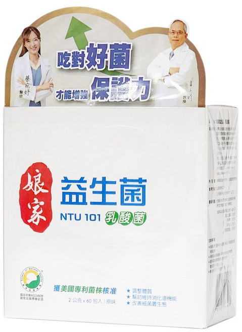 娘家 益生菌 NTU 101 乳酸菌, 1個