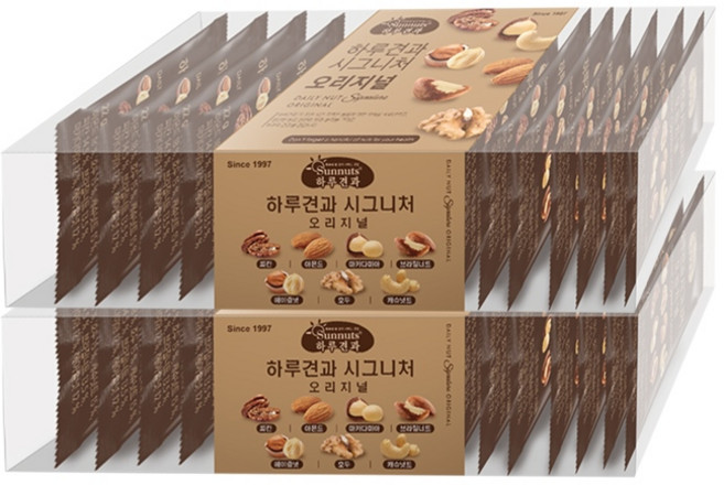 [시선] 하루견과 시그니처 오리지널22g x 총36봉, 22g, 36개