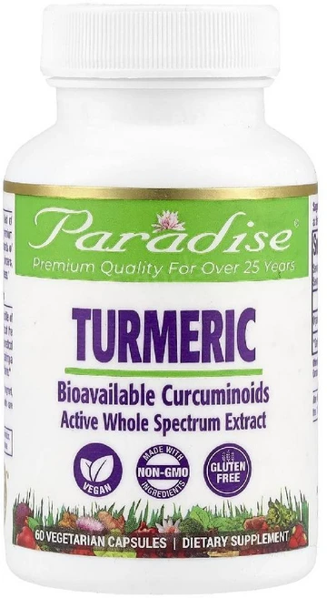 파라다이스허브 강황 터메릭 튜메릭 60캡슐 투메릭 Tumeric, 1개, 60정 - 쿠팡