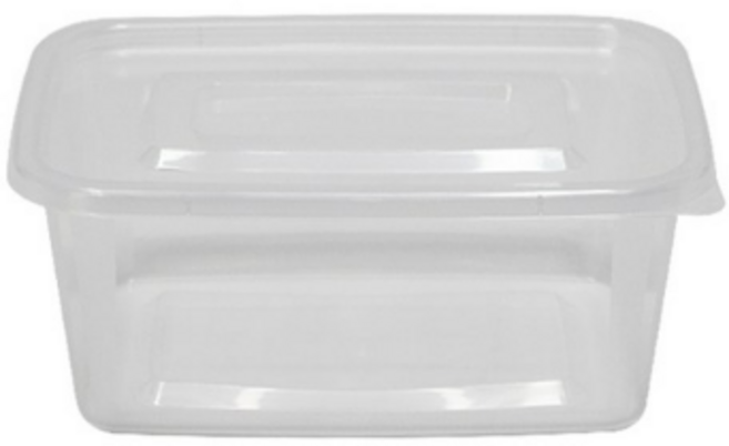 부원KH 직사각 밀폐용기 1500ml 50개세트, 25개입, 1세트