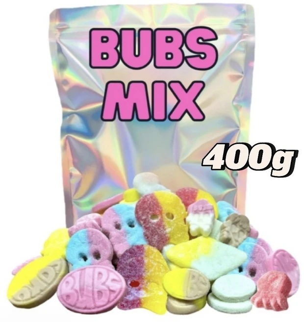 법스 스웨디시 스웨덴 젤리 bubs mix 유튜브 틱톡 간식, 1개, 400g - 쿠팡