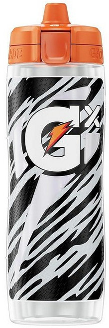 Gatorade Gx NFL 미끄럼 방지 스퀴즈 병 Gx 하이드레이션 시스템 및 Gx 스포츠 음료 농축액 포드 153696, 30온스, Las Vegas Raiders