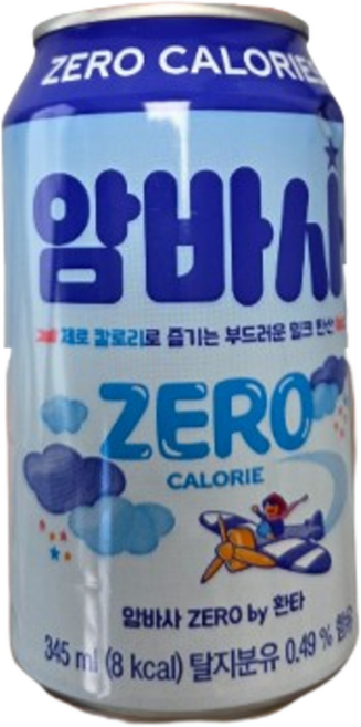 암바사 제로 (), 345ml, 2개