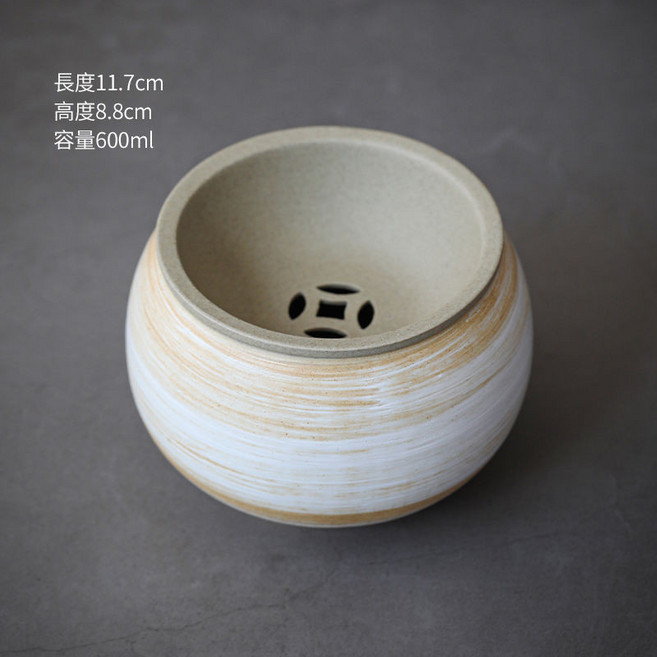 水盂 水方 建方 筆洗 茶渣桶 廢水盂 具配件廢水缸 茶渣缸粗陶建水茶洗家用陶瓷茶渣缸日式复古水洗笔洗废水缸带盖茶盂水盂, 土星