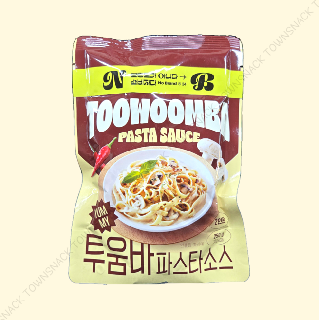 노브랜드 투움바 파스타 소스 수량, 5개, 250g