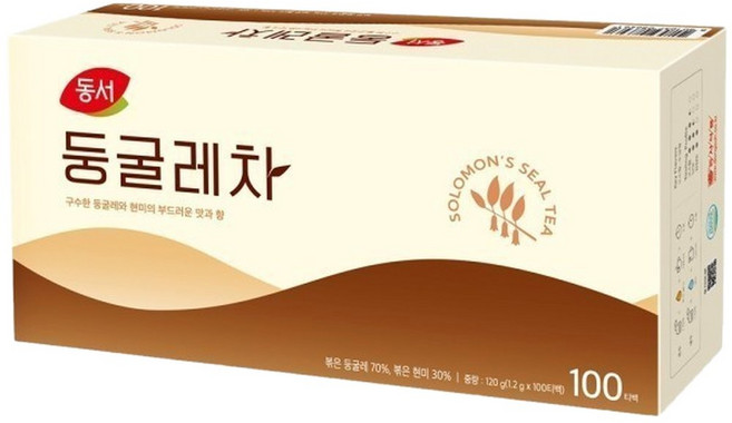 동서 둥굴레차 100T, 동서 둥굴레차 100T 786510, 100개입, 1개