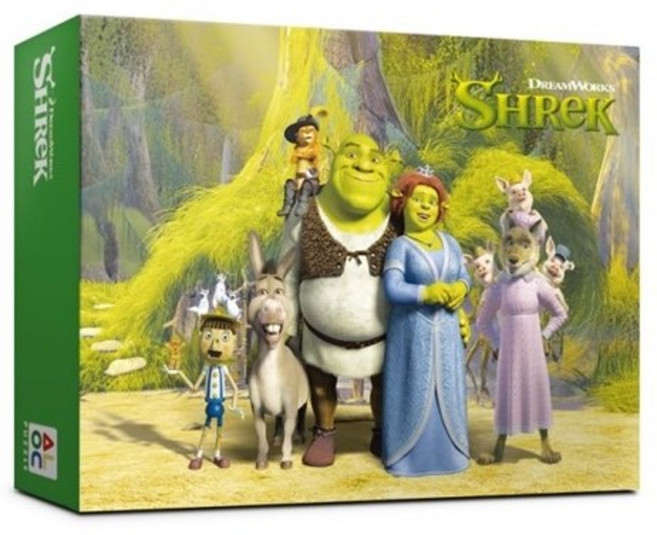 슈렉 슈렉과 친구들 직소퍼즐 AL5327, 500피스, 혼합색상