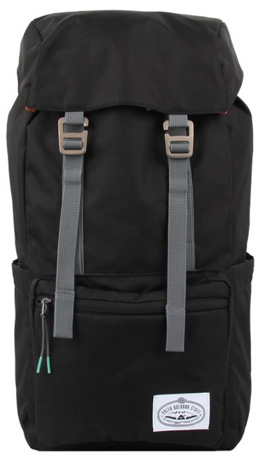 [폴러스터프] ELEVATED RUCKSACK BLACK 28L, ONE SIZE, 1개