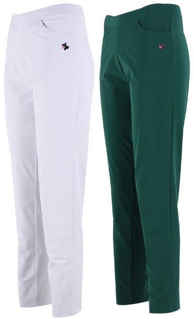 2장 [더빅보스] 여름용 여성 HS-M 세련미 밴딩 바지 _ 날씬해 보이는 핏 긴바지 국산 고급 인생바지 B1369