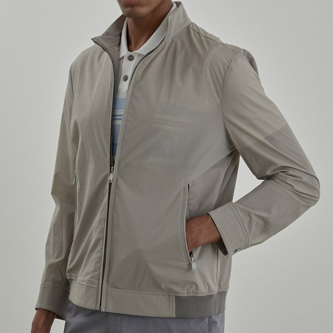 인디안 [26년 여름 최저가] 고급 나일론혼방 홑겹 솔리드 점퍼 MIKCL5M3171BC