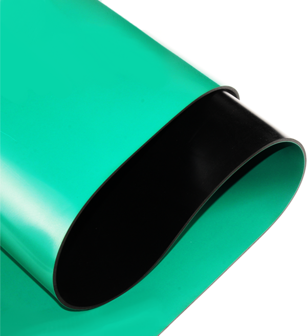 작업대매트 정전기방지매트 녹색고무판데스크매트 2T 90cmX120cm, 녹색, 1개