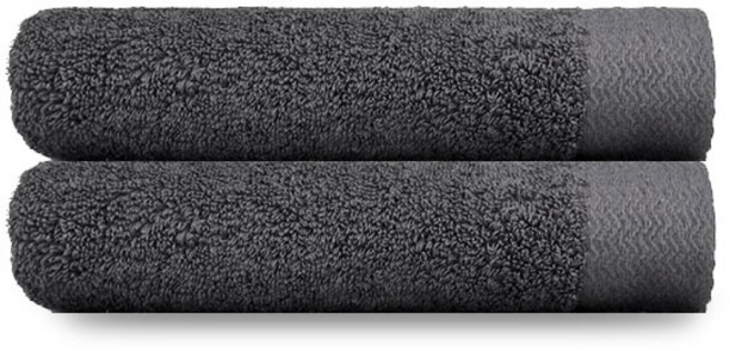 쉬라즈 호텔 바스 타월 500g 40수 면사 2장, 차콜그레이, 2개