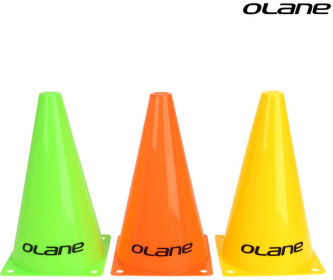[OLANE] 칼라콘 23cm 트레이닝 훈련 스포츠콘 라바콘, 1개