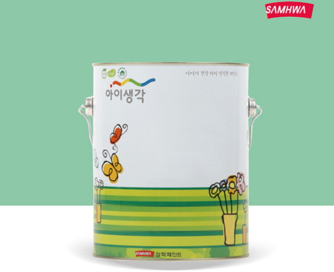 아이생각 수성 무광 페인트 4L, 애플 오차드(SH S 1040-G), 1개