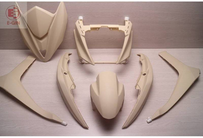 EG部品 FORCE BH6 機車車殼 - 消光奶茶色烤漆
