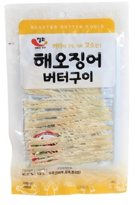 정화식품 해오징어버터구이, 35g, 1개