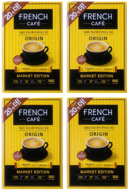 프렌치카페 카페믹스, 11.1g, 160개입, 4개