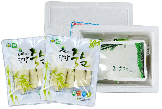 담그루 햇죽순 담양산 냉장 삶은죽순 분죽 300g, 1개
