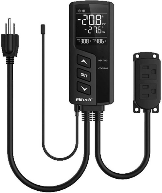 ELITECH STC-1000PRO 스마트 디지털 온도조절기, 1개