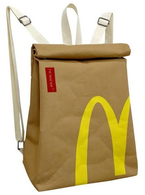 맥도날드 가방 배낭 크로스백 가능
