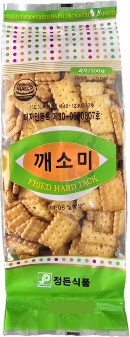 정든식품 깨소미 250g 사무실과자, 6개