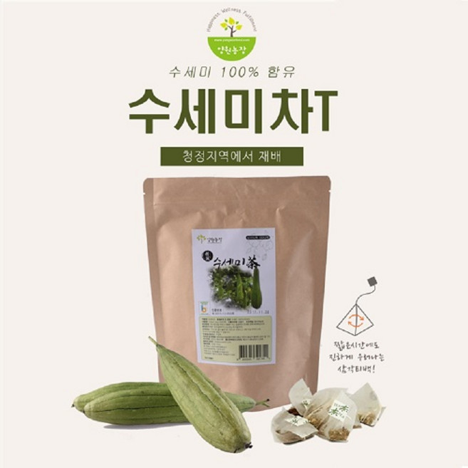 양원농장 수세미차, 1.2g, 100개입, 1개