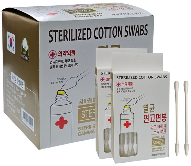 풍성 멸균 연고면봉, 300개입, 1세트 - 쿠팡