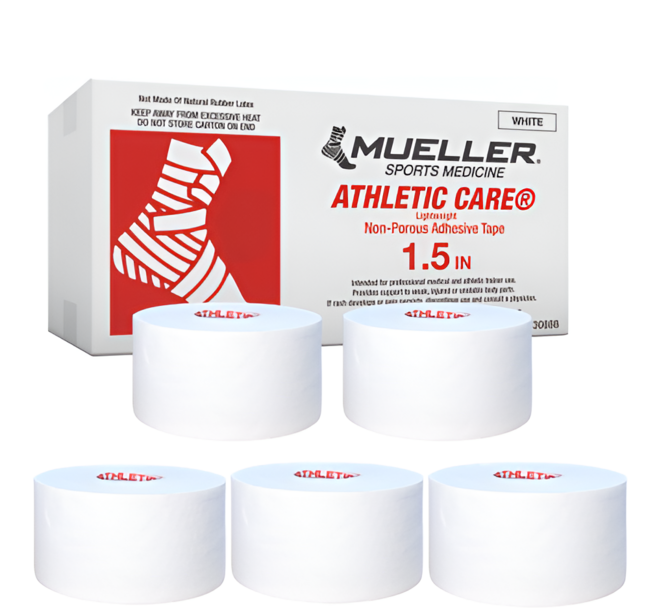 Mueller C테이프 스포츠 테이핑 손가락 발목 손목 관절 압박 고정, 5개
