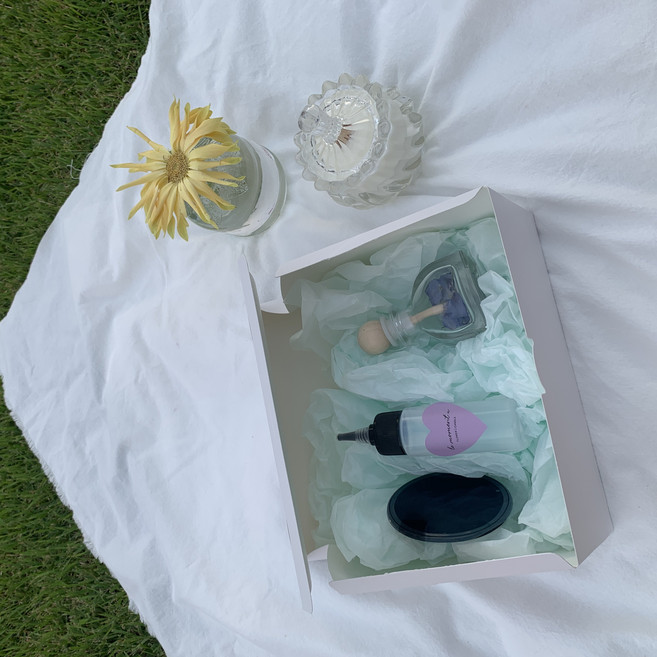 르모멍유 차량용 디퓨져 50ml 방향제, 블루, 우드세이지&씨솔트, 1개