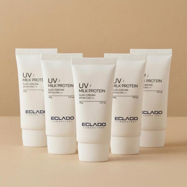 [에끌라두] [5개세트]밀크 프로틴 영양선크림40g X 5개(정상가 140 000원), 5개, 40g