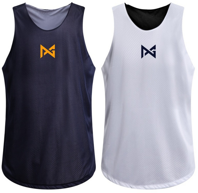 농구 양면 저지 민소매 유니폼 의류 조끼 운동 동호회 남성용