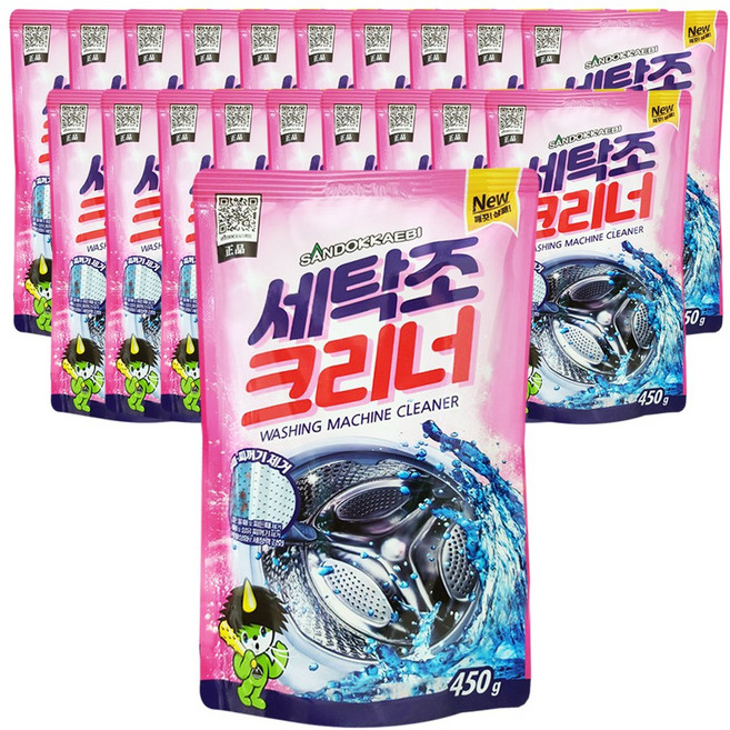산도깨비 세탁조 크리너 클리너, 450g, 8개