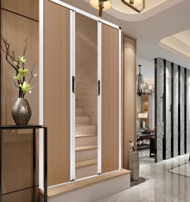 [달빛가구] 중문 무타공 슬라이딩 도어 현관문 창문 현관중문 폴딩도어 아파트 가정용