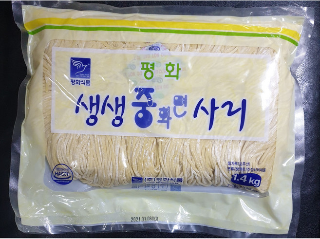 평화 생생 중화면사리 (1.4Kg X 10개입), 1.4kg, 10개