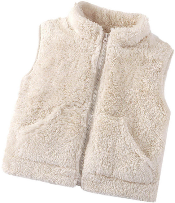 兒童保暖毛絨背心 柔軟舒適多色可選 秋冬必備款