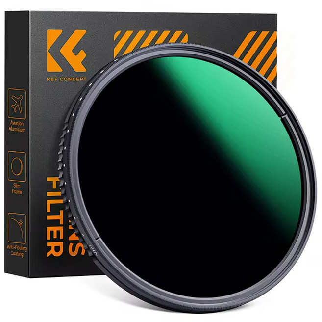 한국발송 공식수입라이센스 K&F Concept NANO-A PRO 가변 ND8-ND2000 55mm, 1개