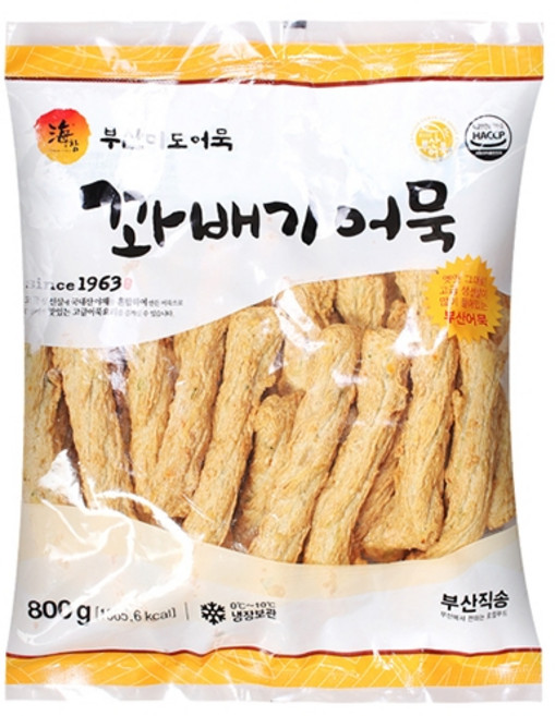 미도어묵 부산 미도푸드 꽈배기어묵 800g 어묵, 5팩