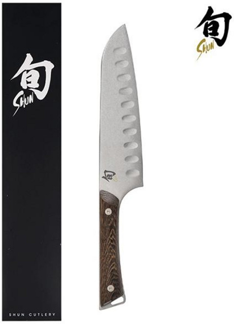 슌 칸소 산토쿠(딤플) 180mm (SWT-0718) 식도, SWT-0718, 1개
