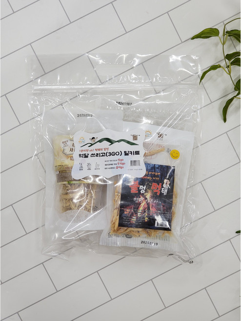 캠핑 차박용 먹태세트 먹태구이 먹태무침 황태국 밀키트, 1개, 55g