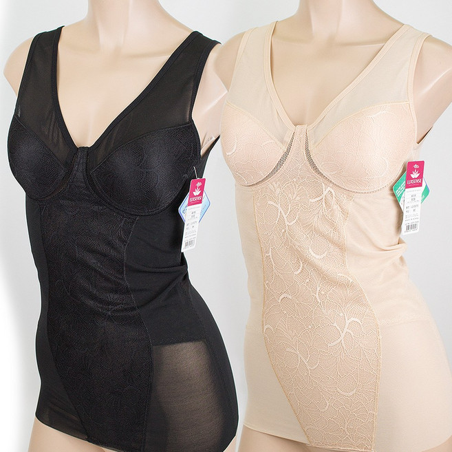여름 바디쉐이퍼 2매세트 인견란쥬 란쥬쉐이퍼 여성 보정속옷 치마올인원 복부보정 럭센스5070