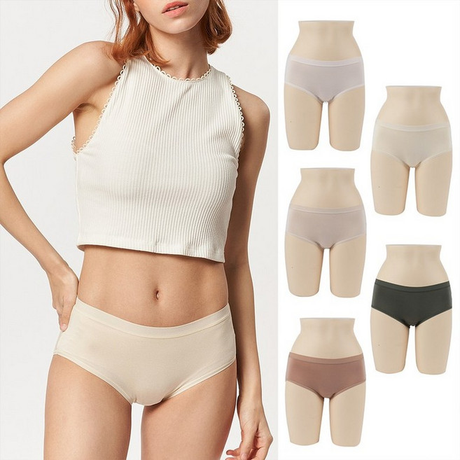 라페어 스킨무드 인견 솔리드 팬티 5종 세트 LJMEA038 208916