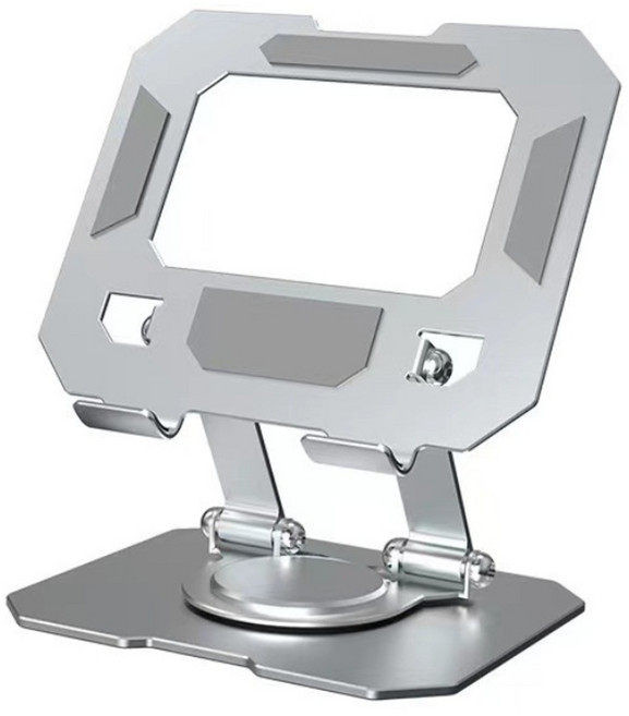 레넬 자유회전 스탠드 태블릿 거치대, 실버, 1개