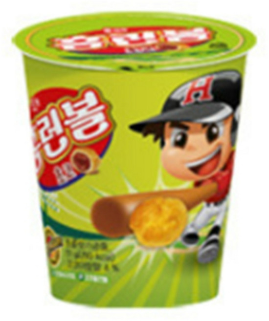 해태제과 홈런볼 초코 컵, 6개, 51g