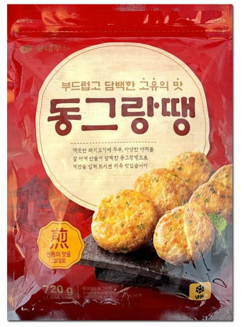 롯데 동그랑땡 720g 4개